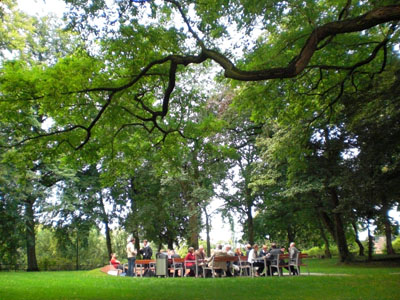 Barbecue in the Faculty Garden