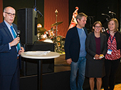 IIPF President Joel Slemrod, Scientific Organizers Claus Thustrup Kreiner and Eva Mörk, Local Organizer Kaisa Kotakorpi (at Conference Dinner)