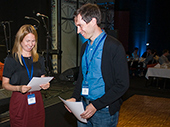 IIPF Peggy and Richard Musgrave Prize Winners Olle Folke and Johanna Rickne (at Conference Dinner/ Award Ceremony)