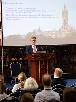 Opening Ceremony – University of Glasgow Principal Sir Anton Muscatelli